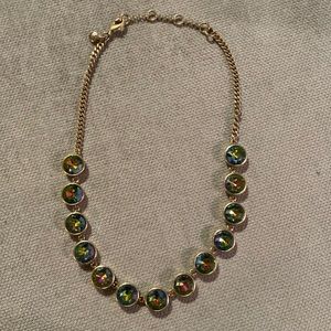 J. Crew Aurora Borealis Brûlée Necklace